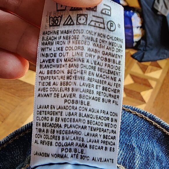 Levi's 511 Medium Wash Straight Jeans Size 27 - Picture 8 of 15